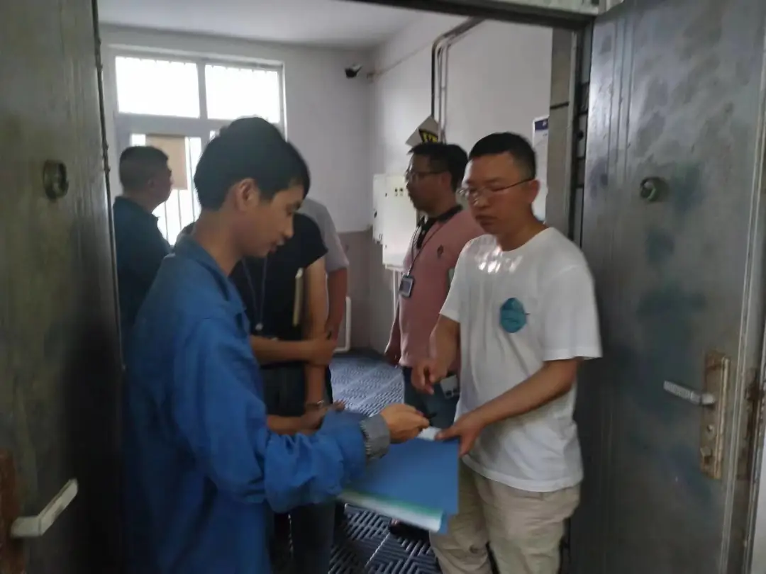 重慶醫(yī)科大學(xué)附屬大學(xué)城醫(yī)院污水處理站首次檢查