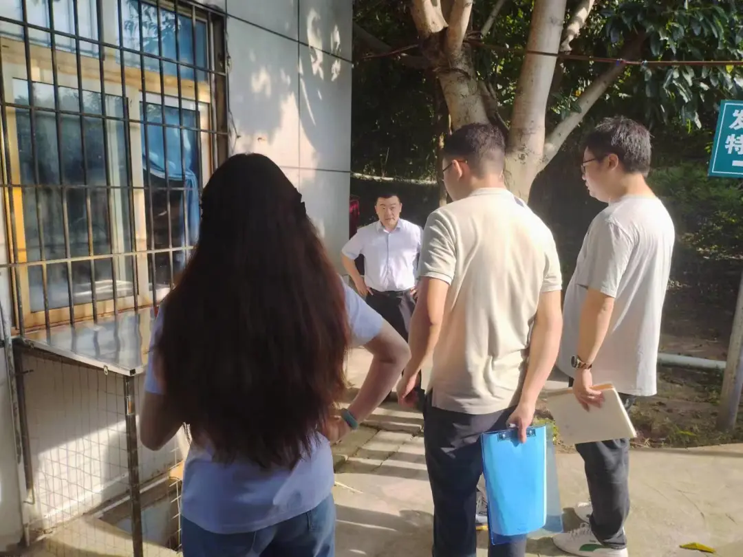 重慶醫(yī)科大學(xué)附屬大學(xué)城醫(yī)院污水處理站首次檢查