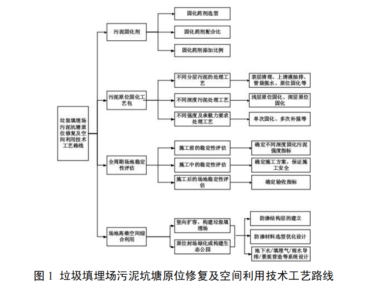 垃圾填埋場(chǎng)污泥坑塘原位修復(fù)及空間利用技術(shù)