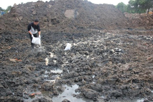 有機物污染土修復